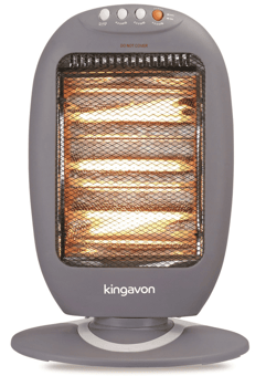 picture of Kingavon 1200W Oscillating Halogen Heater - [BB-HH200]