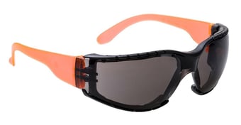 picture of Portwest - PS32 - Wrap Around Pro Spectacle - Smoke - [PW-PS32SKR]