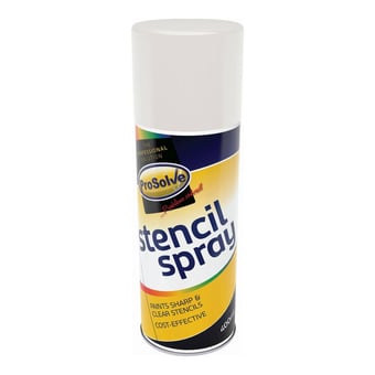 Picture of ProSolve Stencil Spray - 400ml aerosol - White - PV-SSW4