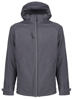 Picture of Regatta Men's Erasmus 4-In-1 Softshell Jacket - Seal Grey/Seal Grey - BT-TRA713-SEGSEG