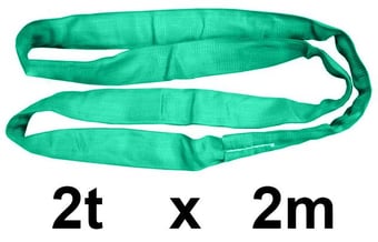 picture of LashKing - Polyester Round Sling - 2t WLL - 2m EWL - [GT-PRS2T2M]