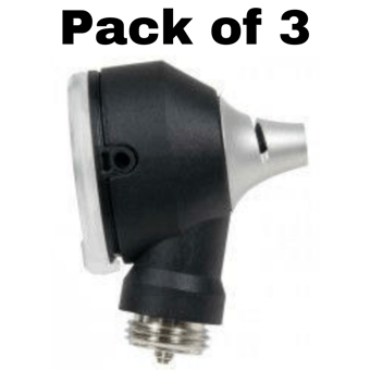 picture of KaWe Piccolight C Otoscope Replacement Head - Black - Pack of 3 - [ML-W57632BK-PACK]