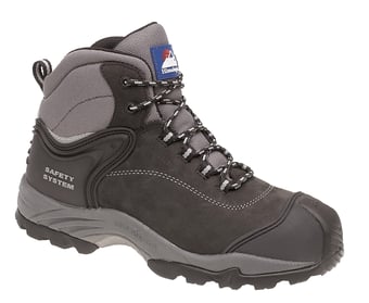 Picture of Himalayan S3 SRC - Black Nubuck Safety Boot - BR-4103