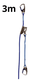 picture of IKAR Adjustable Work Positioning & Fall Restraint System - Length 3m - [IK-2WPK300]
