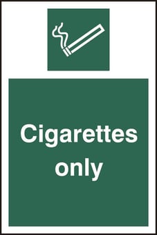 Picture of Spectrum Cigarettes Only - RPVC 100 x 150mm - SCXO-CI-11916