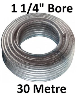 picture of PVC Reinforced Hose - 1.1/4" Bore x 30m - [HP-RP32/42HQCLR30M]