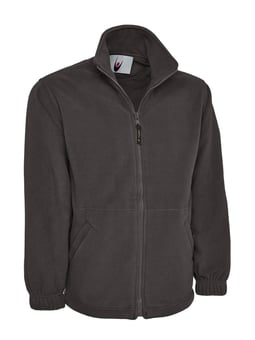 picture of Uneek Classic Full Zip Micro Fleece Jacket - Charcoal Grey - UN-UC604-CHC