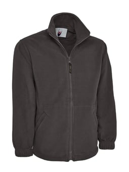 Picture of Uneek Classic Full Zip Micro Fleece Jacket - Charcoal Grey - UN-UC604-CHC
