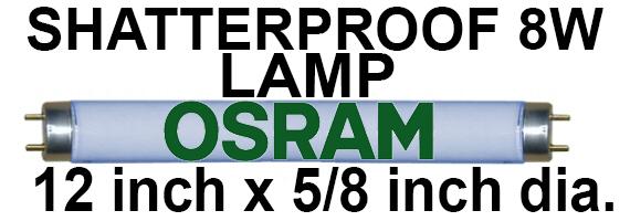 picture of Osram - 8 Watts Lamp For Fly Killers - BL368 - Standard UV - [BP-LS08WS-O]