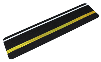 Picture of Heskins Dual Purpose Safety-Grip Reflective & Glow in the Dark Stripe - 150mm x 610mm - [HE-H3412YUA-150]