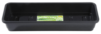 Picture of Garland Narrow Garden Tray Black Without Holes - [GRL-G131B]