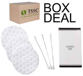 picture of Black & White Vanity Kit - Box Deal 10 x 50 - [IH-MCS-WSBVANITY]