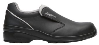 picture of Ladies Black Microfibre Casual S1 - Safety Shoe with PU Sole - [BR-2500]