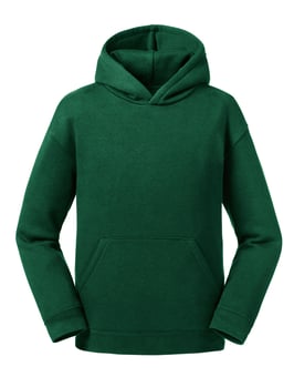picture of Russell Children's Authentic Hooded Sweat Bottle Green - Age 13-14 Years - [BT-R265B-BGR-1314]