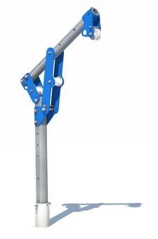 Picture of Tractel Davitrac Davit c/w Wall Mount Adaptor - [TRC-286819-210118] - (LP)