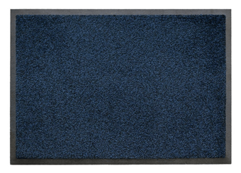 Picture of Dirt-Buster Washable Carpet Entrance Mat - Black Blue/Black - 2000 x 3000 - [WWM-40100-20030012-BBBK] - (LP)