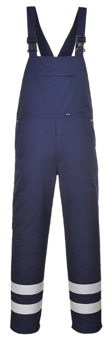 picture of Portwest Iona Bib & Brace Trouser - Navy Blue - Regular Leg - PW-S916NAR - (DISC-R)