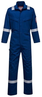 picture of Portwest Bizflame Ultra Royal Blue Coverall - Regular Leg - PW-FR93RBR