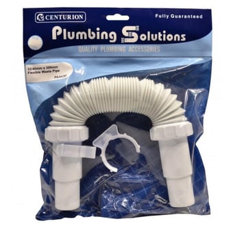 Picture of Flexible Waste Pipe - 32/40mm x 300mm - CTRN-CI-PA443P