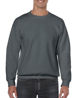 Picture of Gildan Heavy Blend&trade; Adult Crewneck Sweatshirt - Charcoal Grey - BT-18000-CHAR