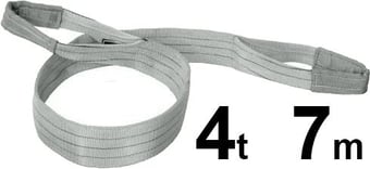 picture of LashKing - Polyester Webbing Sling - 4t W.L.L - Length: 7mtr - EN11492-1:2000 - [GT-DWS4T7M]