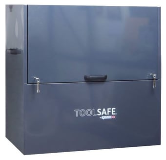 picture of ToolSafe Site Security Box - 1200H x 1200W x 650D mm - [QM-STC121265KXX] - (LP)