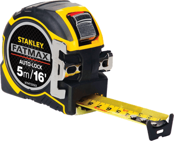 Picture of Stanley Tools - FatMax Autolock Pocket Tape 8m/26ft (Width 32mm) - [TB-STA033504]