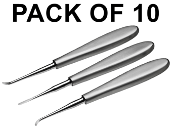 picture of Instrapac Warwick James Elevator Set - Left Right and Straight - Pack of 10 - [VC-8132]