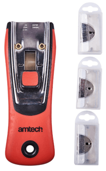Picture of Amtech Heavy Duty Scraper With Blades - [DK-G0966]