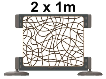 picture of Skipper S4 Life Barrier - 2 x 1m - Includes 3 x Feet - [SK-S4LIFE-02]