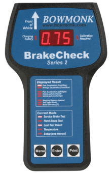 picture of Bowmonk Brake Tester - BrakeCheck Series 2 MTS Connectable - DVSA Approved - [PSO-EBM5000]