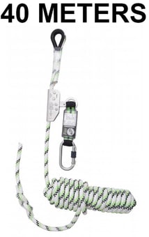 picture of Kratos Fall Arrester on Kernmantle Rope With Energy Absorber - 40mtr - [KR-FA2010240] - (PS)