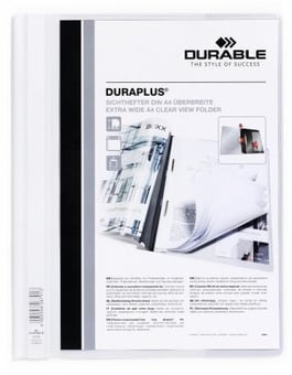 Picture of Durable - DURAPLUS Presentation Folder - White - Pack of 25 - [DL-257902]