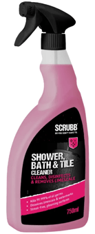 picture of SCRUBB S86 Shower, Bath & Tile Cleaner - 750ml - [ORC-S86SC-T75-CT]
