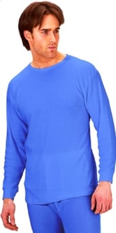 Picture of Beeswift Thermal Long Sleeve Vest - Blue - BE-THVLS-B