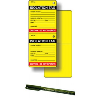 Picture of Isolation Tag Kit (50 inserts, 1 pen) - [SCXO-CI-TG06K]
