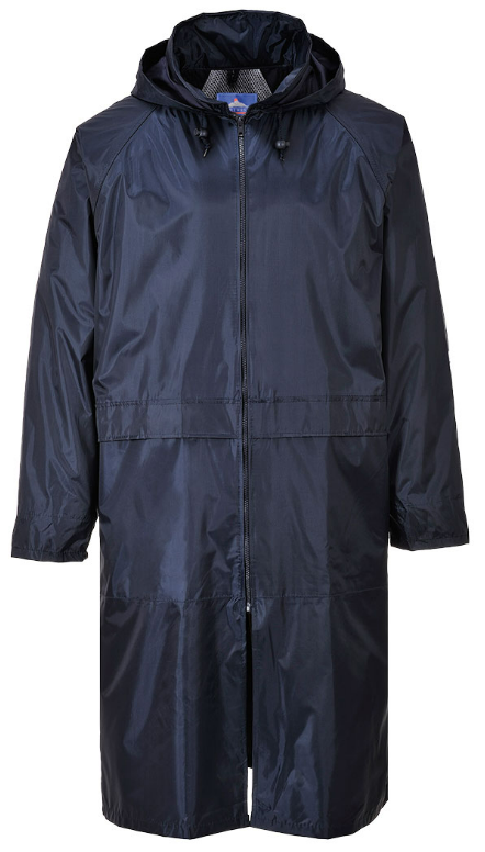 picture of Portwest S438 Classic Rain Coat Navy - PW-S438NAR