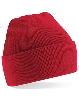 picture of Beechfield B45 Original Cuffed Beanie - Classic Red - [BT-B45-CRED]