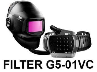 picture of 3M™ Speedglas™ Welding Helmet G5-01 with 3M™ Adflo™ High-Altitude Powered Air Respirator and Welding Filter G5-01VC - [3M-617830] - (LP)
