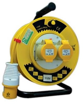 picture of Arctic Grade Cable - 25 Metre 1.5mm 110voltage - Yellow - [HC-EXR25M110]