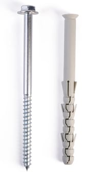 Picture of 16mm x 160mm Nylon Frame Fixing With Flanged Head - [WH-20511]