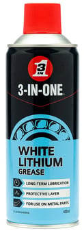 picture of WD-40 3-In-One White Lithium Grease Spray - 400ml - [DK-DKWD440166]