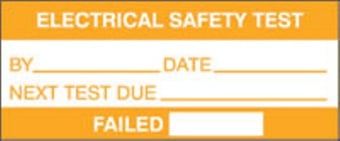 Picture of Quality Labels - Electrical Safety Test - 51 x 22mm (500 per Roll) - [AS-QC36]