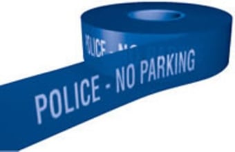 Picture of Security Tape - Police No Parking - 75mm x 250m - [AS-SBT7]