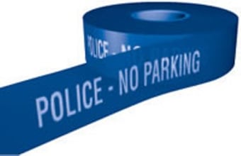 Picture of Security Tape - Police No Parking - 75mm x 250m - [AS-SBT7]