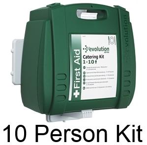 picture of Evolution 1-10 Person Catering First Aid Kit with Shelves & Wall Bracket - [SA-K10NEV]