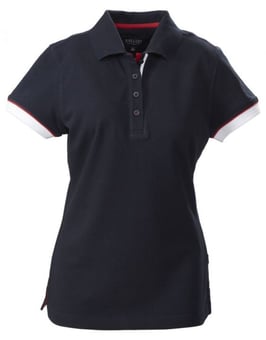 picture of James Harvest Ladies Antreville Polo - Navy - BT-HAR2125025-H600