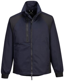 picture of Portwest WX2 Stretch Work Jacket Dark Navy Blue/Black - PW-CD885DKR