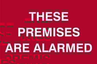 Picture of Spectrum These Premises Are Alarmed - PVC 300 x 200mm - SCXO-CI-1654