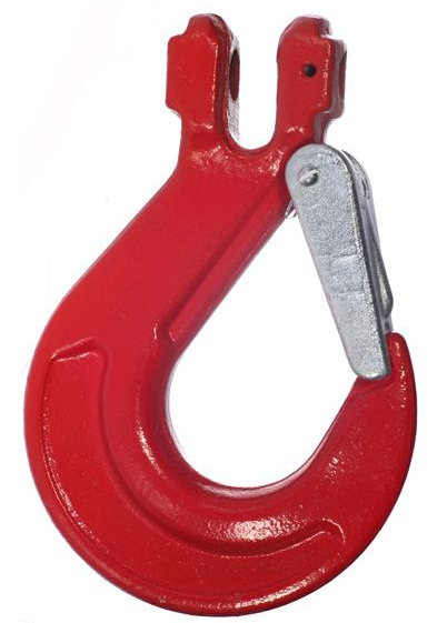 Picture of GT Cobra Grade 80 Clevis Type Sling Hook with Safety Catch - For Chain 10mm Dia.  - [GT-G80CSH10]